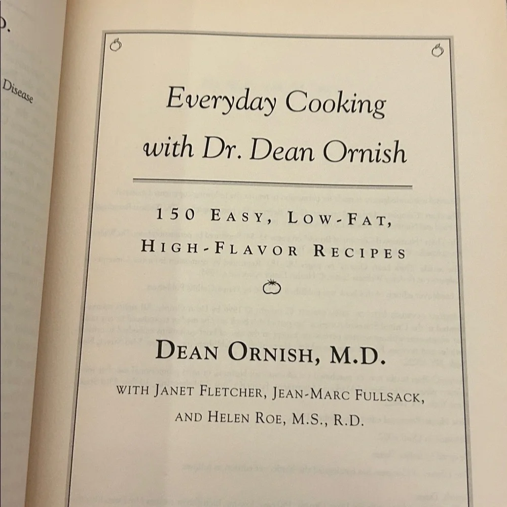 The Essential Rice Cookbook & Everyday cooking with Dr Dean Ornish very good